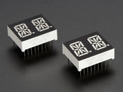 Dual Alphanumeric Display -Yellow 0.54" Digit Height - Pack of 2