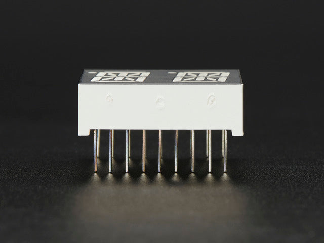 Dual Alphanumeric Display - Yellow-Green 0.54" - Pack of 2