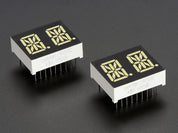 Quad Alphanumeric Display - White 0.54" Digits w/ I2C Backpack