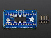 Quad Alphanumeric Display -Yellow-Green 0.54" Digits w/ Backpack