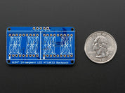 Quad Alphanumeric Display -Yellow-Green 0.54" Digits w/ Backpack