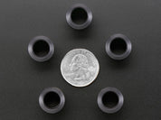 10mm Plastic Bevel LED Holder - Pack of 5
