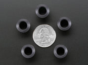 8mm Plastic Bevel LED Holder - Pack of 5