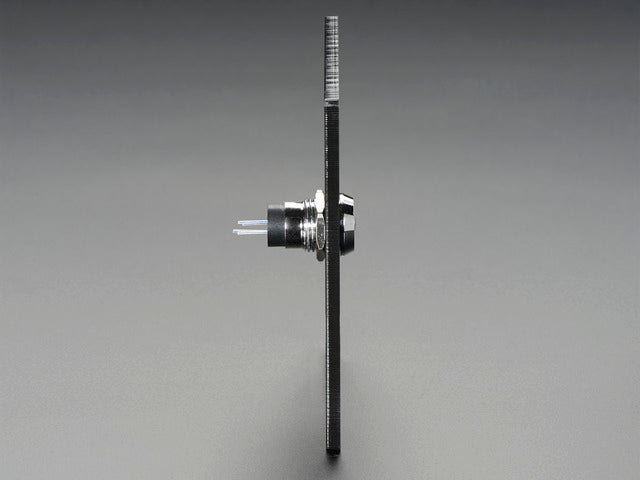 8mm Chromed Metal Wide Bevel LED Holder - Pack of 5