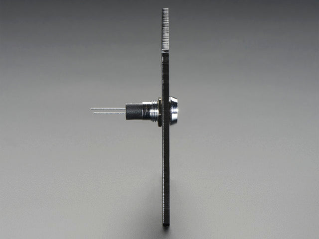 5mm Chromed Metal Wide Concave Bevel LED Holder - Pack of 5