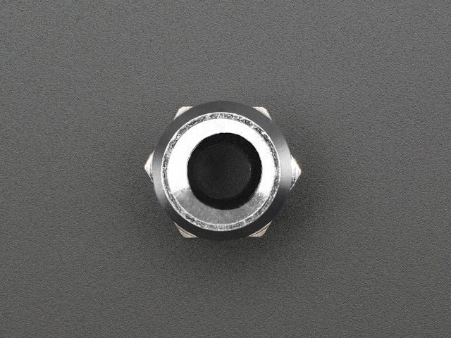 5mm Chromed Metal Wide Concave Bevel LED Holder - Pack of 5