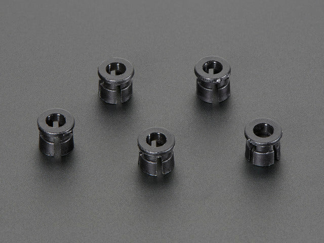 3mm Plastic Bevel LED Holder - Pack of 5