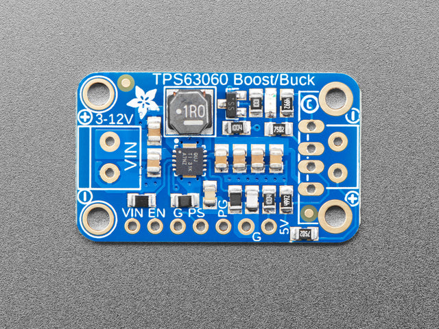 VERTER 5V USB Buck-Boost - 500mA from 3V-5V / 1000ma from 5V-12V