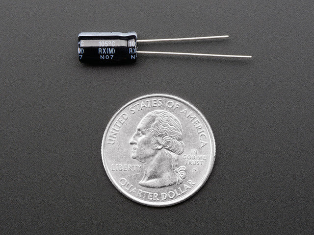 220uF 16V Electrolytic Capacitors - Pack of 10