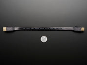 HDMI Flat Cable - 1 foot / 30cm long