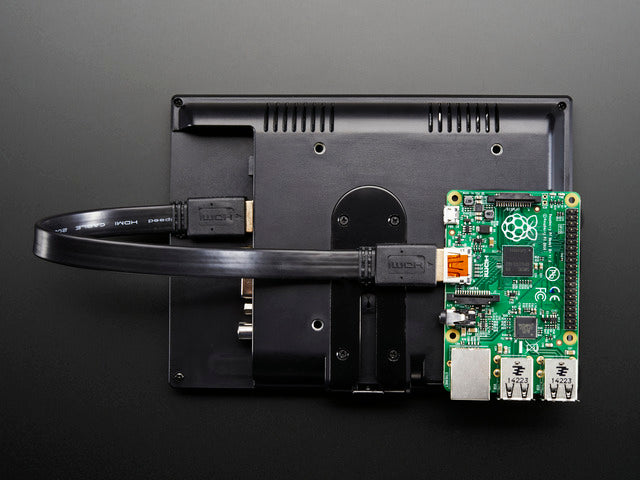 HDMI Flat Cable - 1 foot / 30cm long