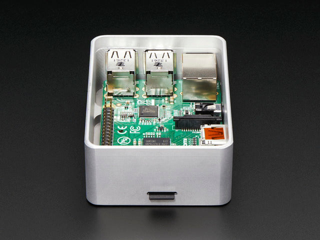 UniPi+ - Unibody aluminum case for Raspberry Pi
