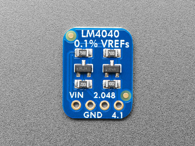 Precision LM4040 Voltage Reference Breakout - 2.048V and 4.096V