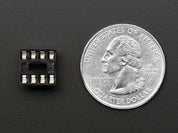 IC Socket - for 8-pin 0.3" Chips - Pack of 3