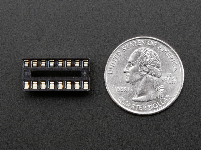 IC Socket - for 16-pin 0.3" Chips - Pack of 3