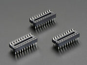 IC Socket - for 20-pin 0.3" Chips - Pack of 3
