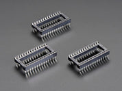 IC Socket - for 28-pin 0.6" Chips - Pack of 3