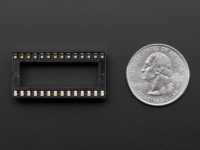 IC Socket - for 28-pin 0.6" Chips - Pack of 3