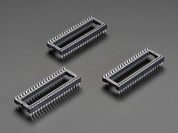 IC Socket for 40-pin 0.6" Chips - Pack of 3