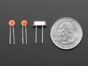 4 MHz Crystal + 20pF capacitors