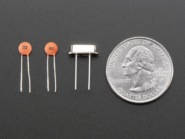 4 MHz Crystal + 20pF capacitors