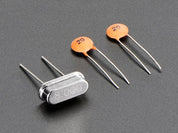 8 MHz Crystal + 20pF capacitors