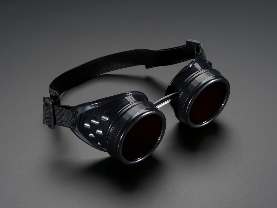 Trinket M0 Powered NeoPixel Goggle Kit Pack