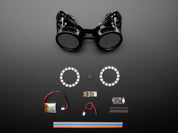 Trinket M0 Powered NeoPixel Goggle Kit Pack
