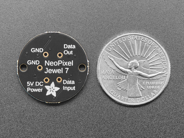 NeoPixel Jewel - 7 x 5050 RGB LED with Integrated Drivers