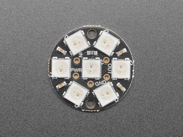 NeoPixel Jewel - 7 x 5050 RGB LED with Integrated Drivers