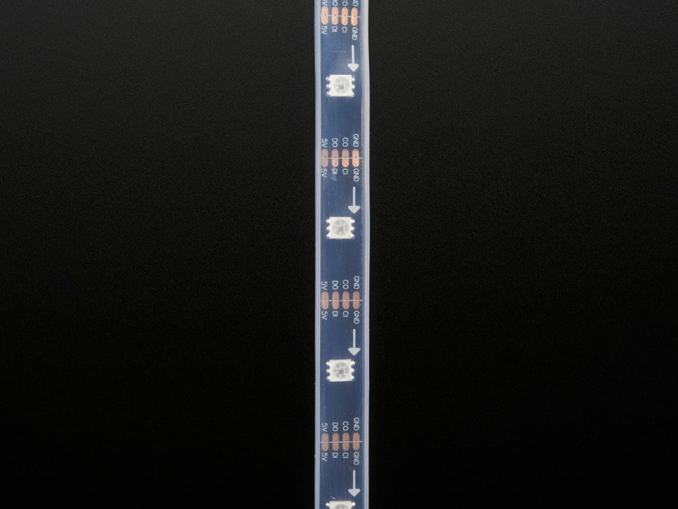 Adafruit DotStar Digital LED Strip - Black 30 LED - Per Meter