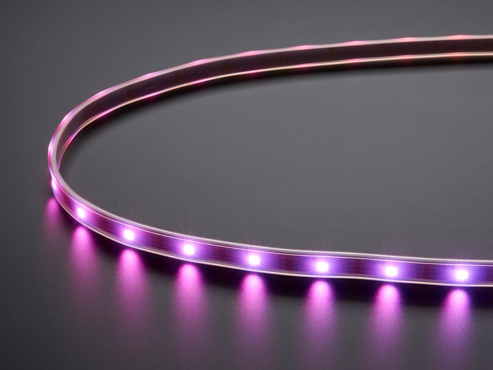 Adafruit DotStar Digital LED Strip - White 30 LED - Per Meter