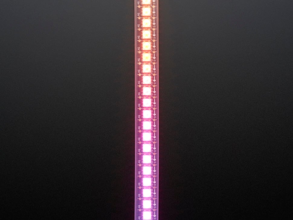 Adafruit DotStar Digital LED Strip - Black 144 LED/m - One Meter