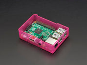 Pi Model B+ / Pi 2 / Pi 3 Case Base - Pink