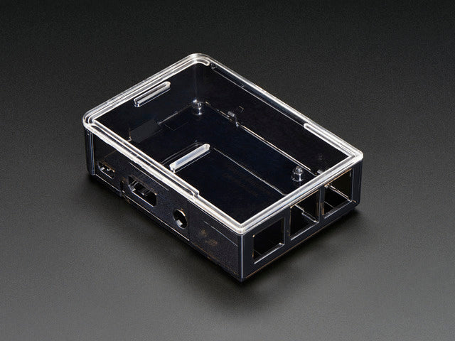 Adafruit Raspberry Pi B+ / Pi 2 / Pi 3 Case - Smoke Base