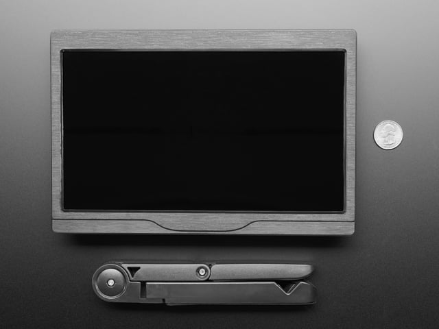 10.1" 1366x768 Display IPS + Speakers - HDMI/VGA/NTSC/PAL