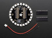 Adafruit Particle/Spark NeoPixel Ring Kit - 24 NeoPixels