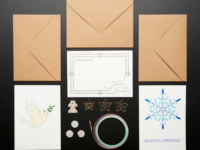 Chibitronics Circuit Stickers - Holiday Card Kit Pack