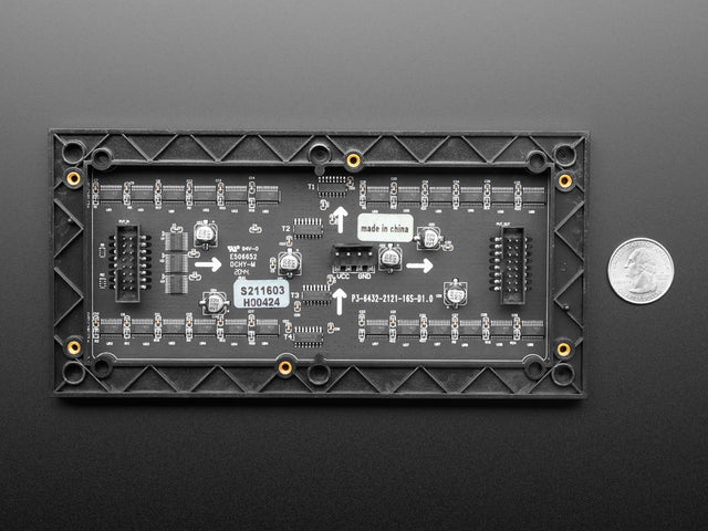 64x32 RGB LED Matrix - 6mm pitch