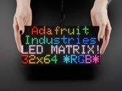 64x32 RGB LED Matrix - 4mm pitch