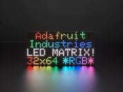 64x32 RGB LED Matrix - 3mm pitch