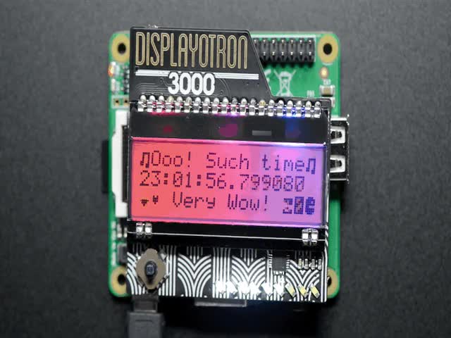 Pimoroni Display-O-Tron 3000