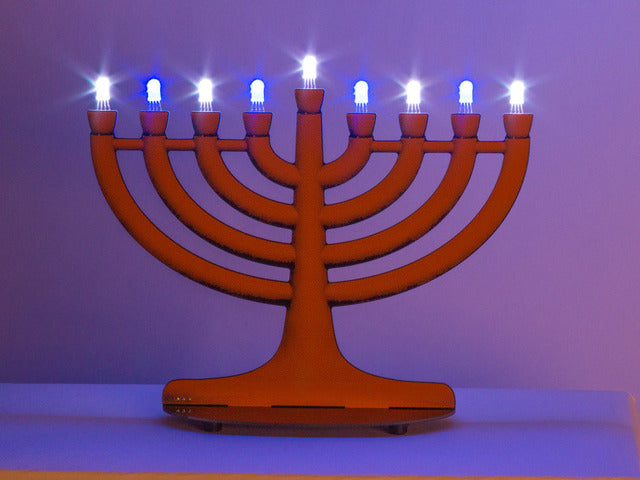 Evil Mad Scientist Labs Mega Menorah 9000