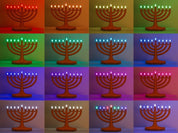 Evil Mad Scientist Labs Mega Menorah 9000