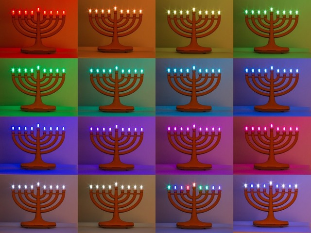 Evil Mad Scientist Labs Mega Menorah 9000