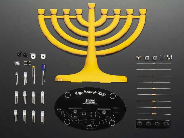 Evil Mad Scientist Labs Mega Menorah 9000
