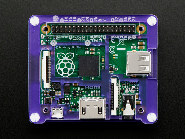 Pibow Royale - Enclosure for Raspberry Pi Model A+ Computers