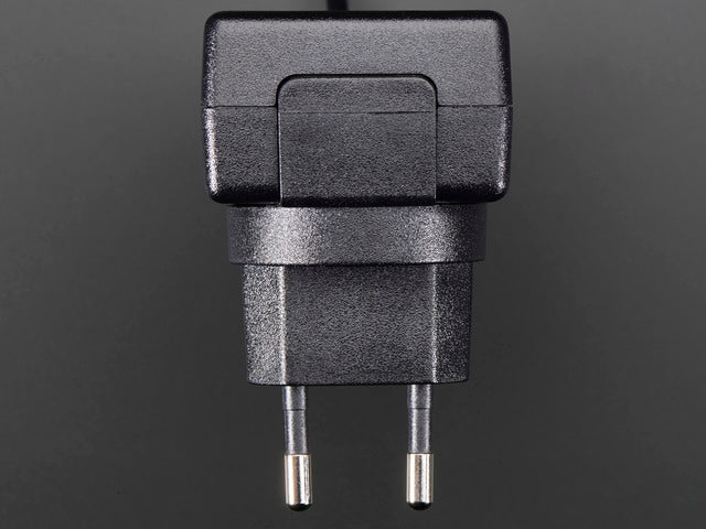 5V 2A Power Supply w/ 20AWG 6' MicroUSB Cable - International