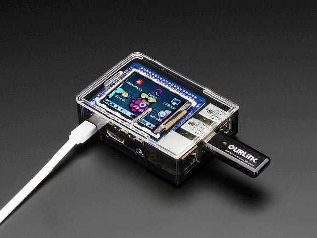 Adafruit PiTFT 2.2" HAT Mini Kit - 320x240 2.2" TFT - No Touch