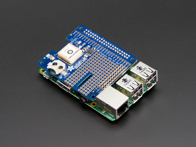 Adafruit Ultimate GPS HAT for Raspberry Pi A+/B+/Pi 2/3/4/Pi 5